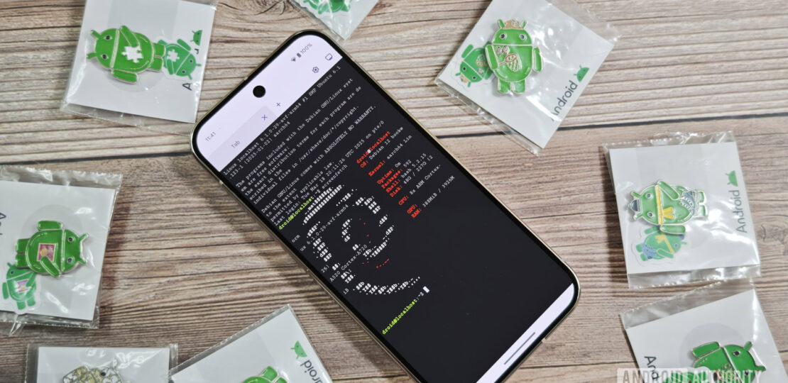 Linux_Terminal_app_on_Pixel_surrounded_by_Android_pins.jpg