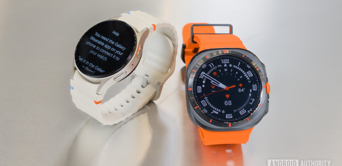 Samsung-Galaxy-Watch-Ultra-and-Samsung-Galaxy-Watch-7-on-Table-Next-to-Each-Other.jpg