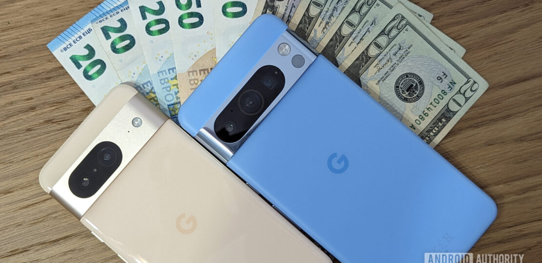 google-pixel-8-rose-8-pro-bay-blue-stack-money-dollars-euros-scaled.jpg