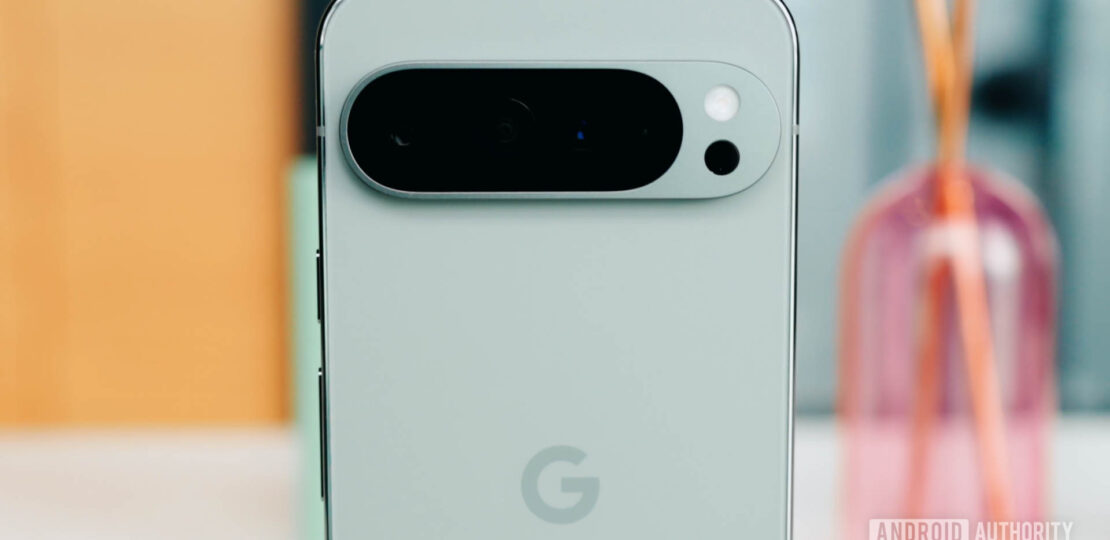 Google-Pixel-9-Pro-in-Wintergreen-with-a-focus-on-the-rear-camera-bar.jpg